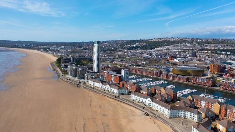 Seaview Boutique One-Bedroom Apt Swansea Exterior foto